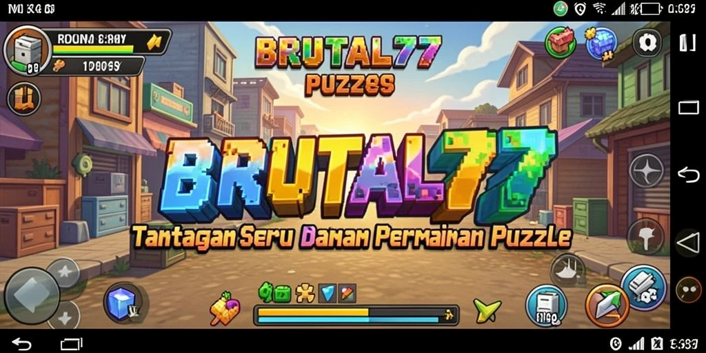 Tampilkan gameplay BRUTAL77 yang seru dan menantang.
