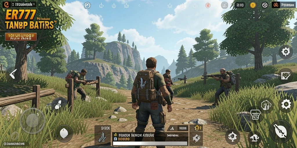 Screenshot gameplay Open World menampilkan petualangan seru dalam dunia yang luas.