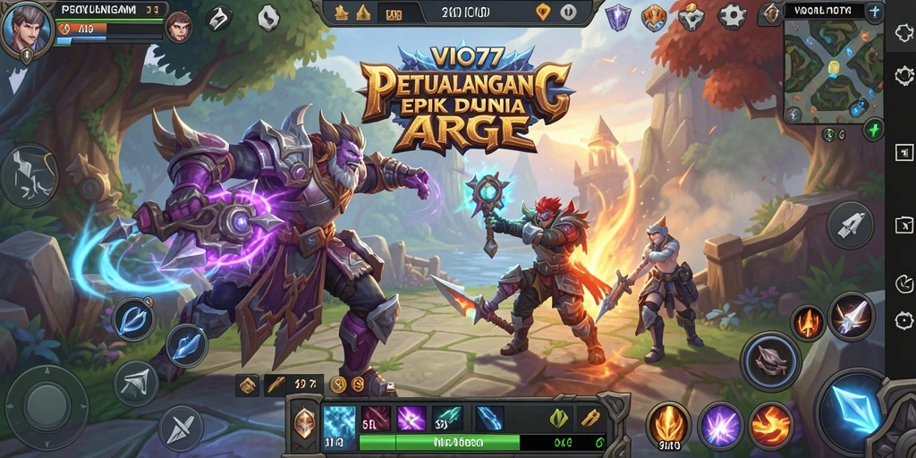 Gameplay VIO77 yang intens dan menarik dalam dunia ARPG.
